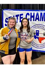 BHS girls powerlifters